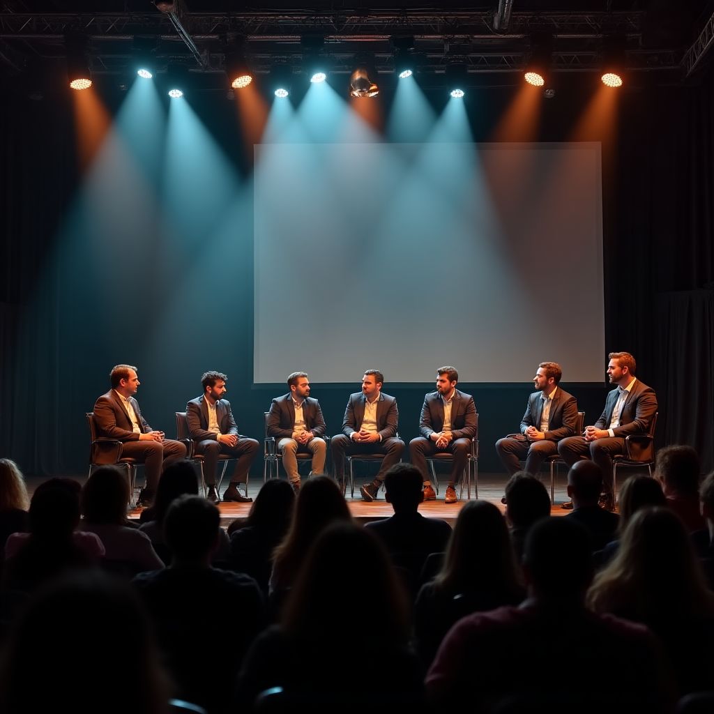 Panel de discusión sobre innovación empresarial