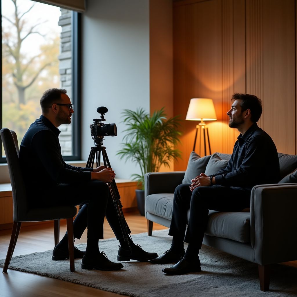 Proceso de entrevista con emprendedores